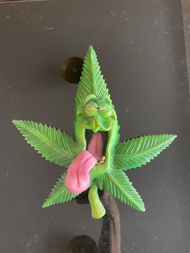 Adorno pared hoja marihuana 