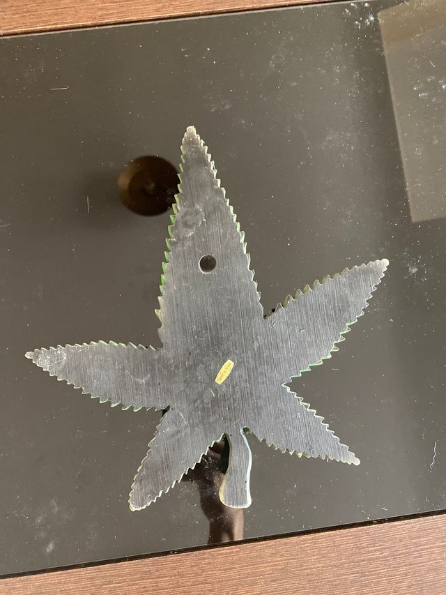 Adorno pared hoja marihuana 