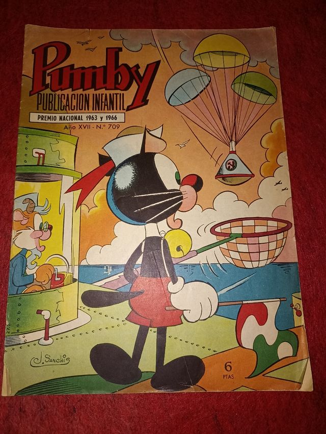 Cómic antiguo Pumby