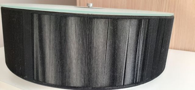 Plafón XL techo blanco y negro