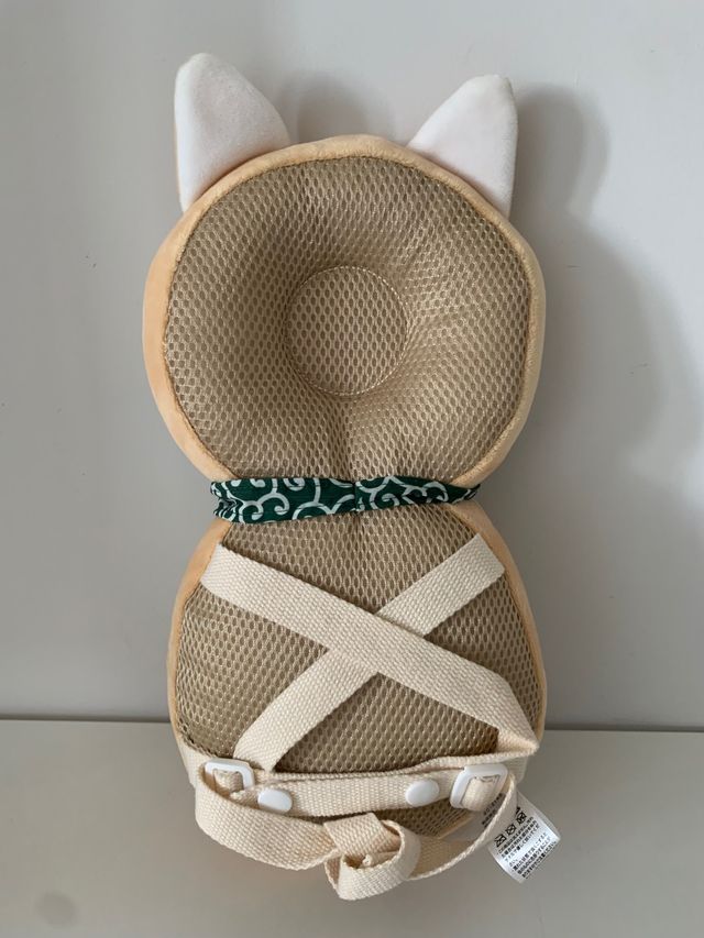 Almofada de proteção cabeça bebé