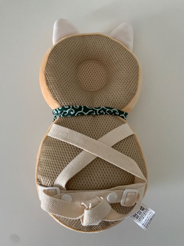 Almofada de proteção cabeça bebé