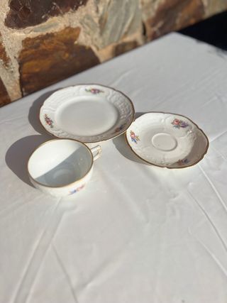 TAZA Y DOS PLATOS ROSENTHAL