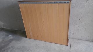 Libreria da appendere in legno massello