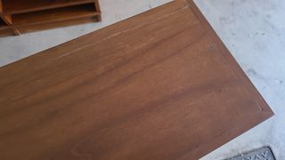 Libreria da appendere in legno massello