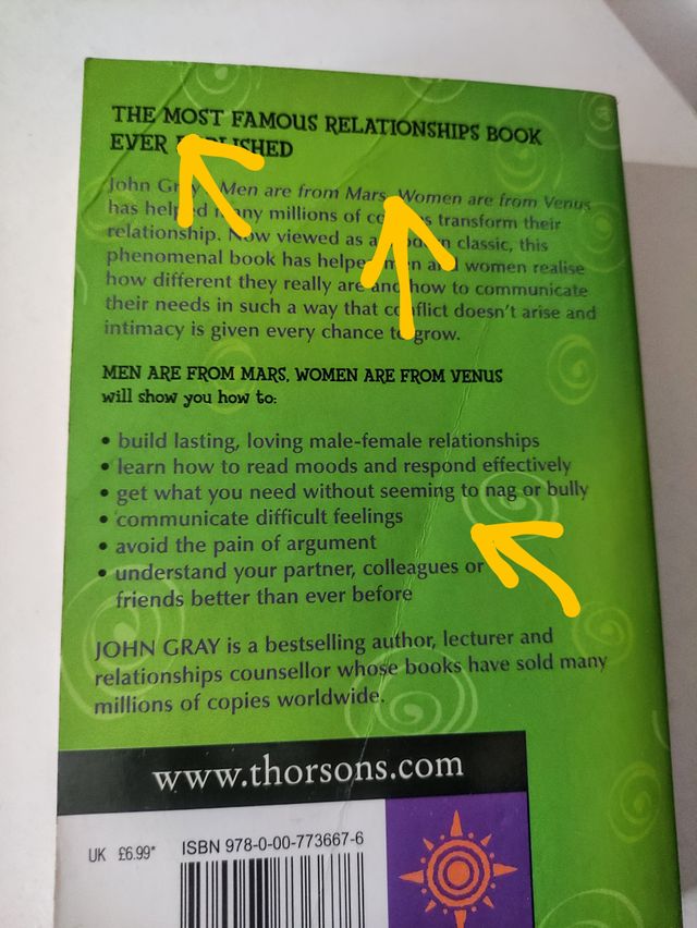 Men Are From Mars Women Are From Venus - John Gray