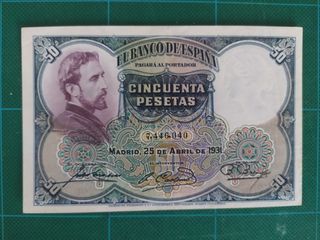 Billete 50 PTAS Sin circular -