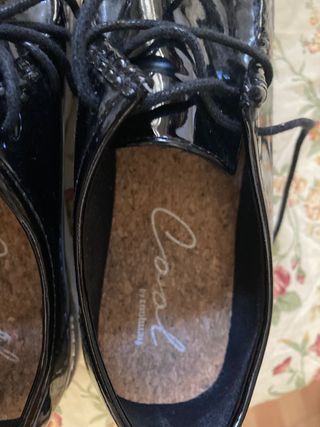 Zapatos de charol negros 38 
