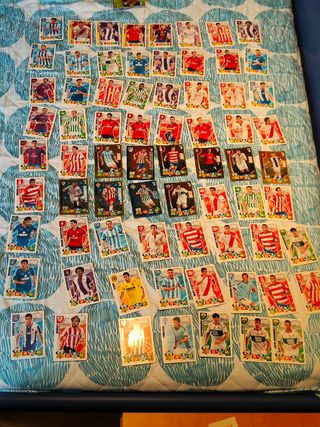 Colección 74 cromos Laliga