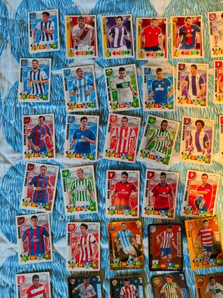 Colección 74 cromos Laliga