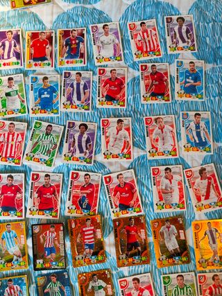 Colección 74 cromos Laliga