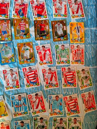 Colección 74 cromos Laliga