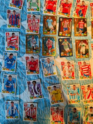 Colección 74 cromos Laliga