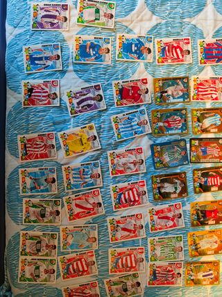 Colección 74 cromos Laliga