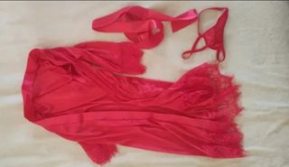 Pijama Sexy Camisón SEDA Transparencias FUENGIROLA