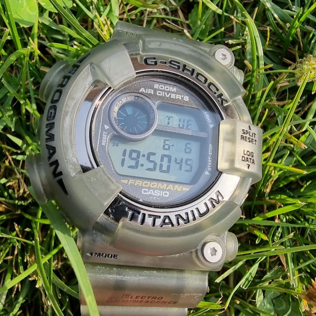 Casio G-shock Frogman DW-8200MS gris ahumado