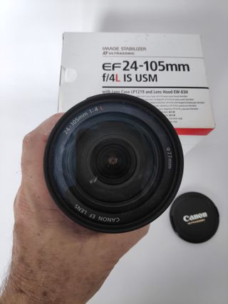 Objetivo Canon EF 24-105 F4 L IS