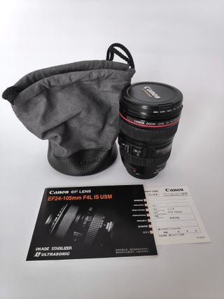 Objetivo Canon EF 24-105 F4 L IS