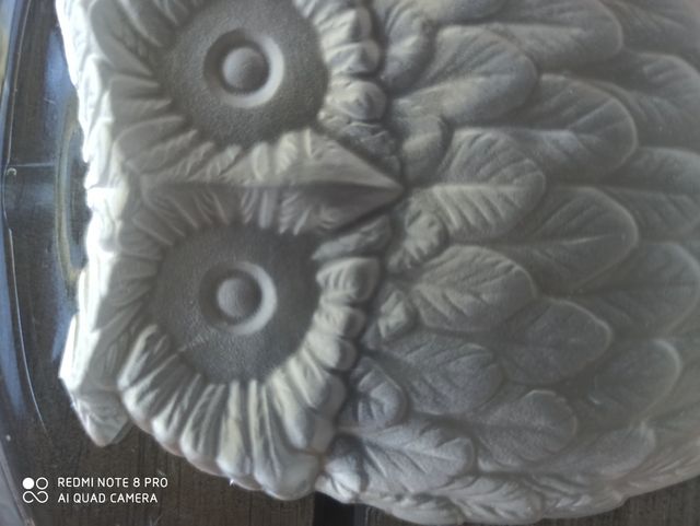 Cenicero cristal buho