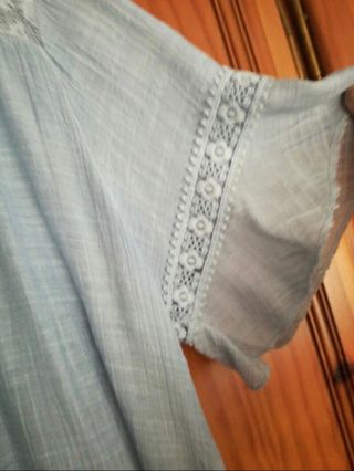 Blusa azul cielo XL