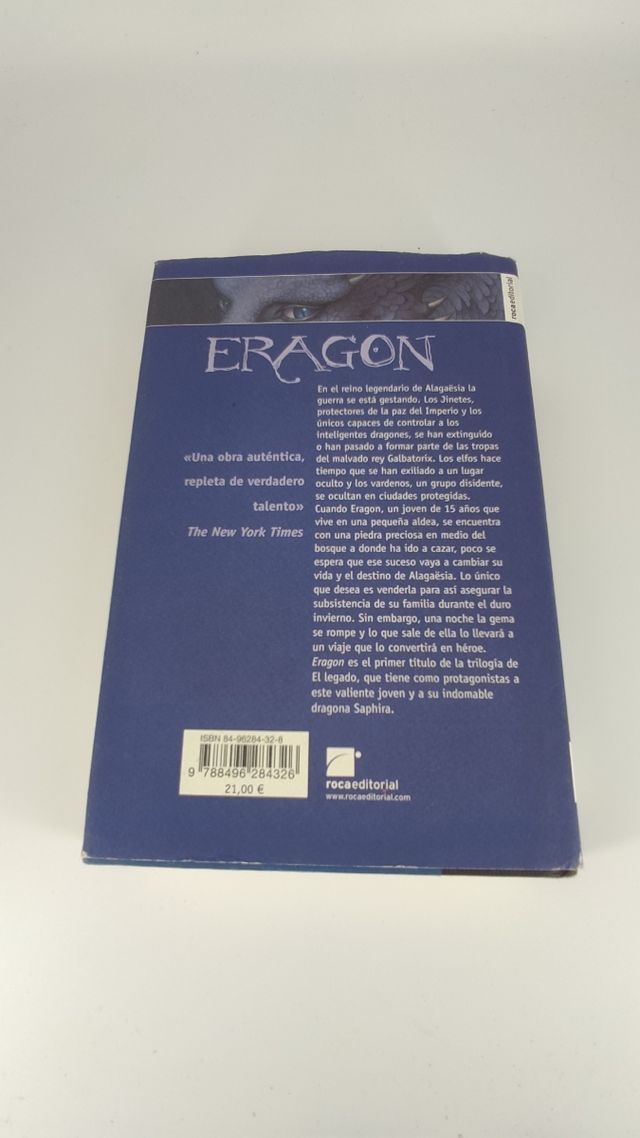 Eragon - Christopher Paolini - Libro tapa dura