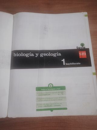 BIOLOGÍA Y GEOLOGÍA 1° BACHILLERATO
