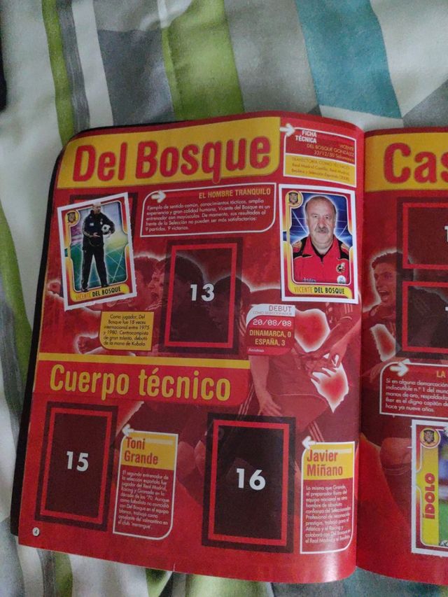 album España 2009 (20 cromos dentro)