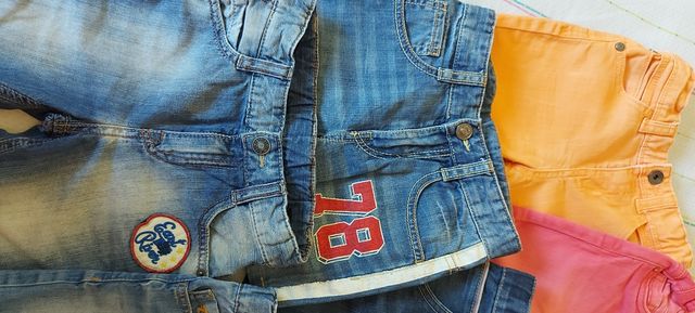 lote pantalon corto talla 98