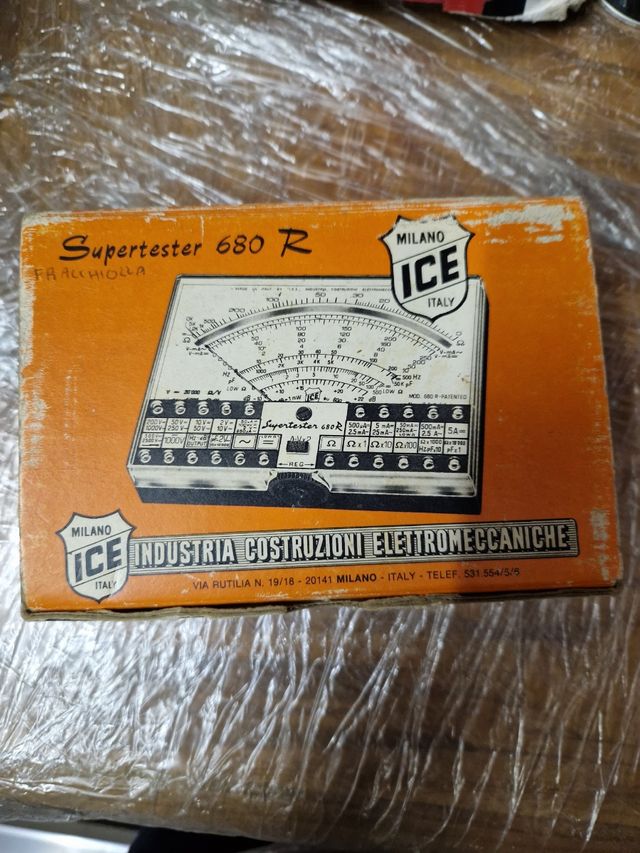 tester analogico ice 680r