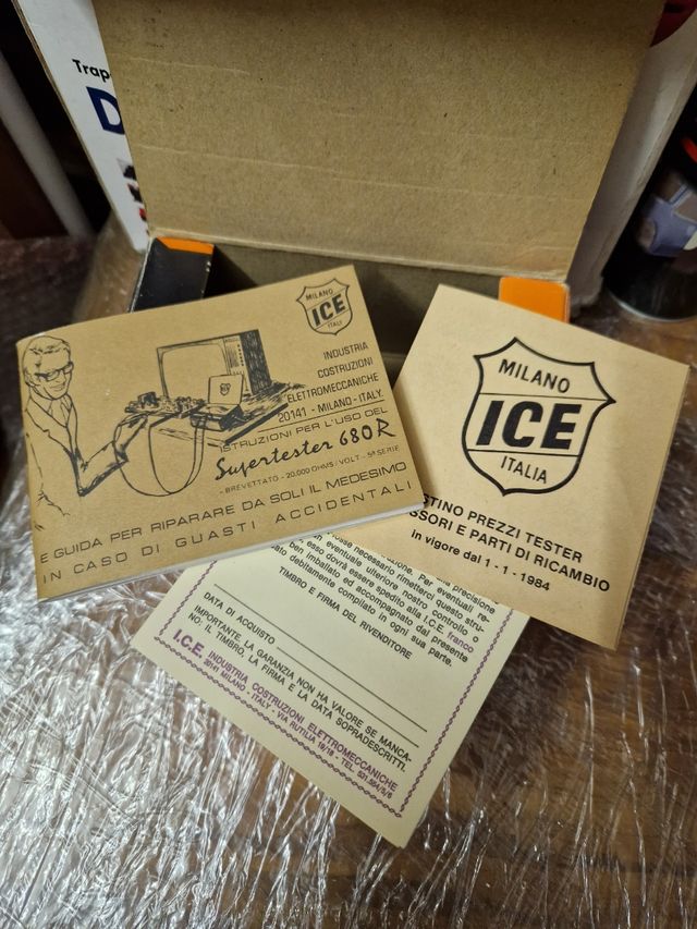 tester analogico ice 680r