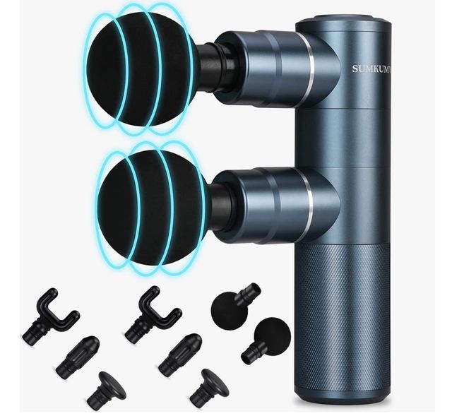 pistola de masaje muscular sumkumy