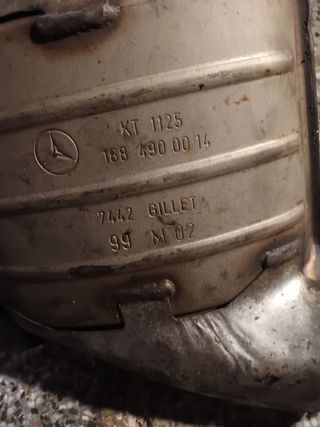 DESPIECE MERCEDES A160 CDI W168