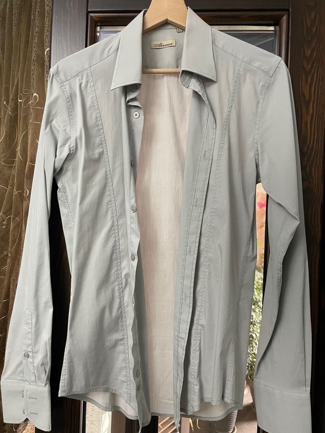 Camicia grigio chiaro