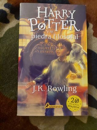 Harry Potter y la piedra filosofal libro