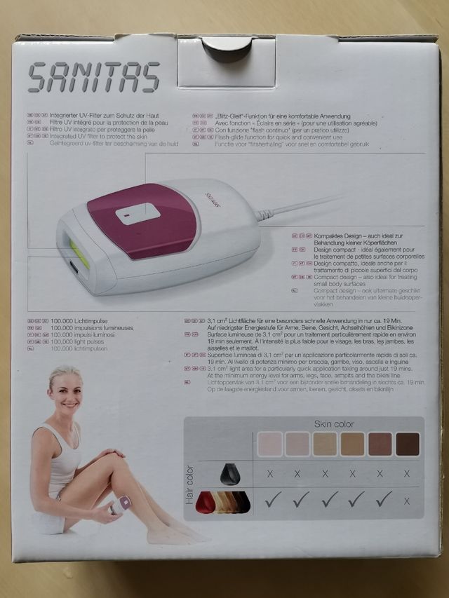 Epilatore a luce pulsata laser IPL