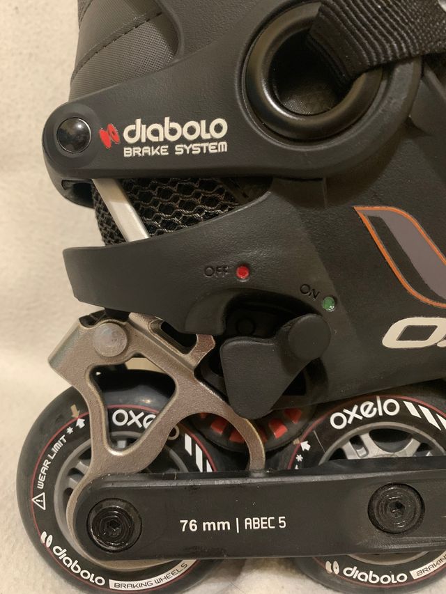 Pattini in linea Oxelo Diábolo Brake System