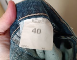 Jeans vintage y2K vita bassa, tg. 40