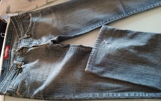 Jeans vintage y2K vita bassa, tg. 40