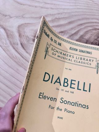 Diabelli Eleven Sonatinas for Piano, opp 151 & 168