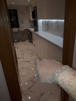 reforma completa de cocina y azulejos