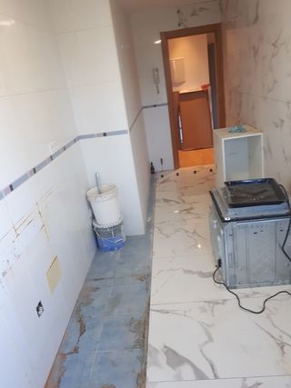 reforma completa de cocina y azulejos