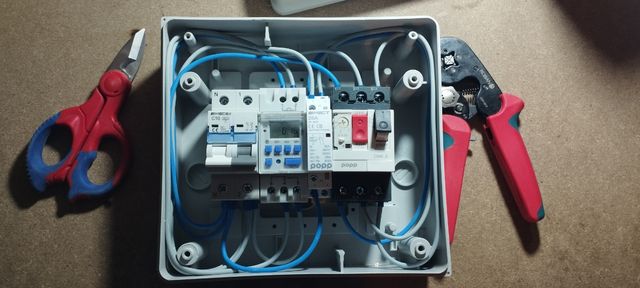 automatización bomba piscina