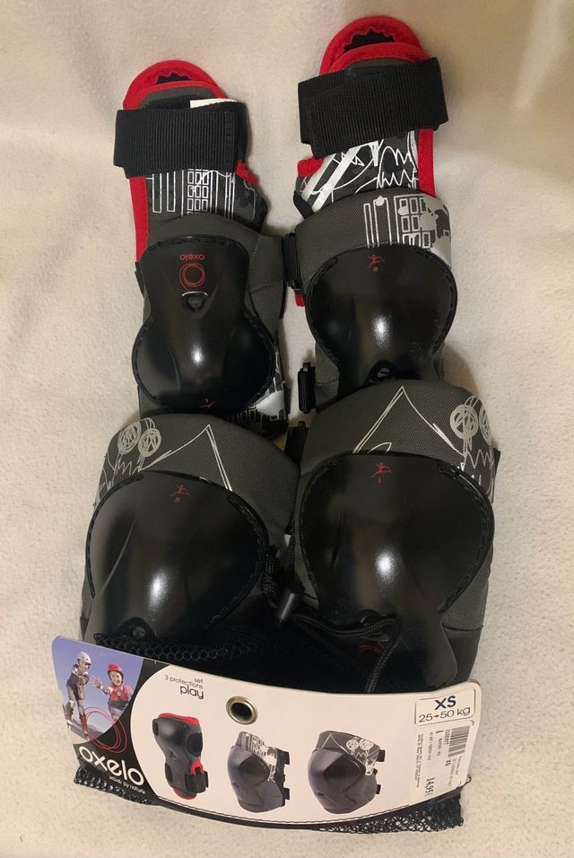 Protezioni da pattinaggio Oxelo per bambini/ragazze