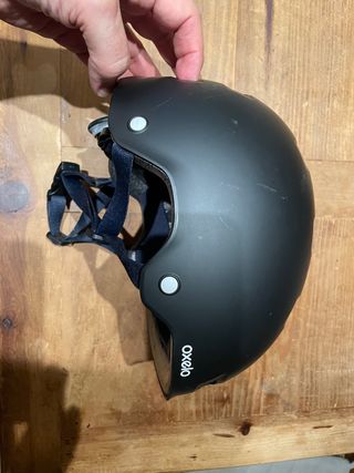 Casco de patinaje Oxelo MF 500 black blue