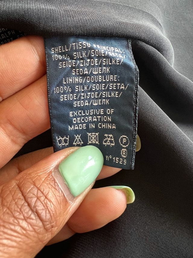 Vestido lencero Ralph Lauren