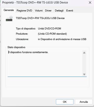 Masterizzatore Esterno USB CD/Dvd +/-RW Lettore CD