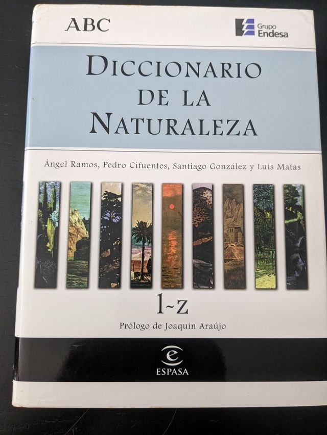 diccionario de la naturaleza