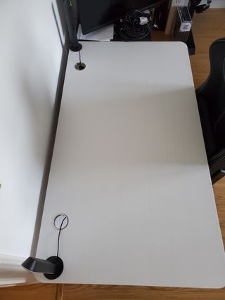 Tablon mesa madera blanca bohemian de Autonomous