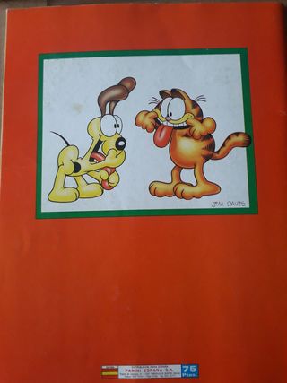 Álbum cromos Garfield. Panini 1989.COMPLETO