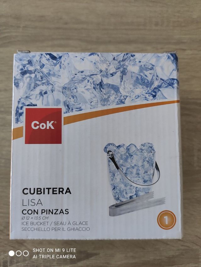 Cubitera de hielo